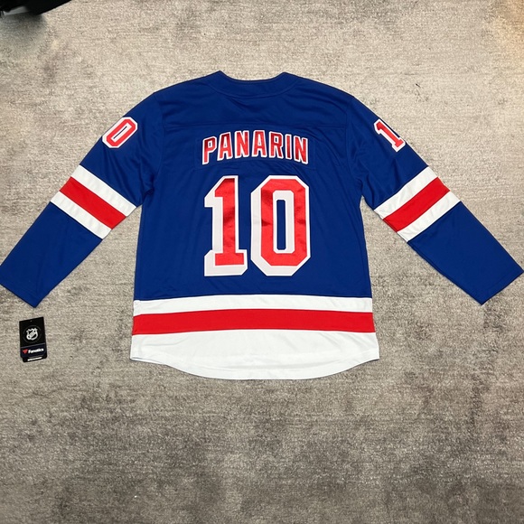 Artemi Panarin New York Rangers Branded Premier Breakaway Player Jersey - Blue - Picture 2 of 6